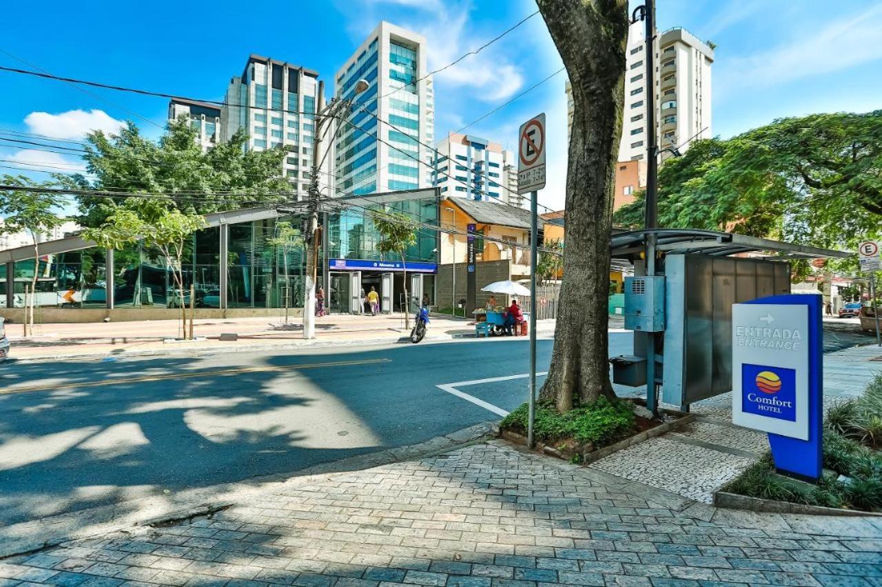 Flat Em Frente Ao Metro Moema San Paolo Esterno foto